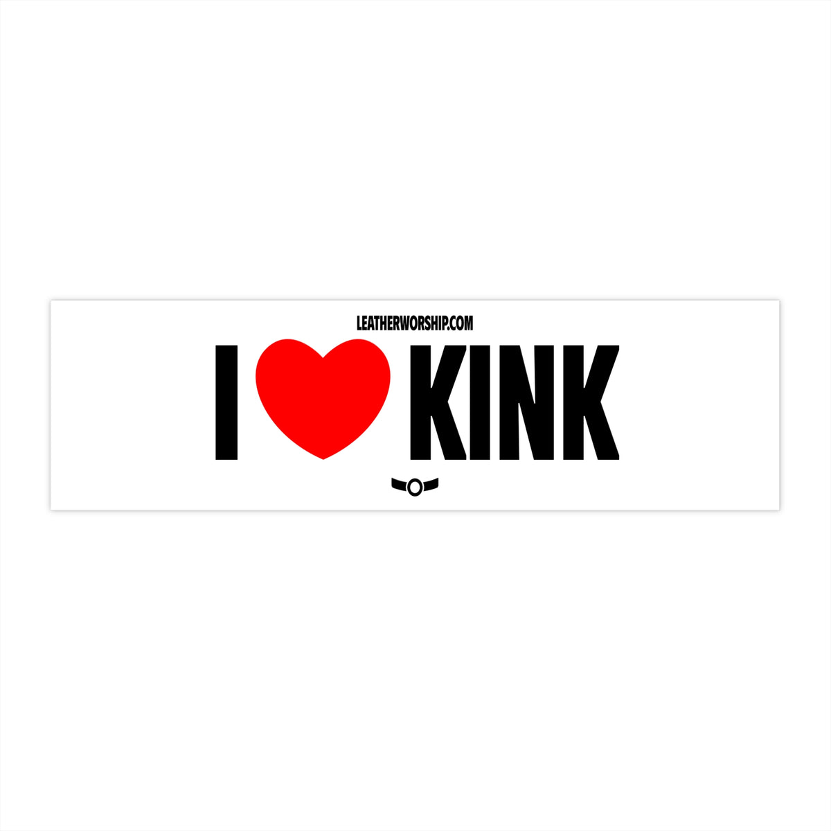 I Heart Kink Bumper Sticker
