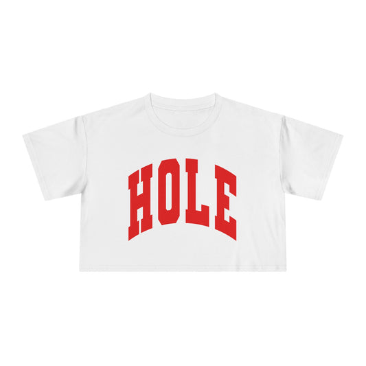 Hole Crop Tee