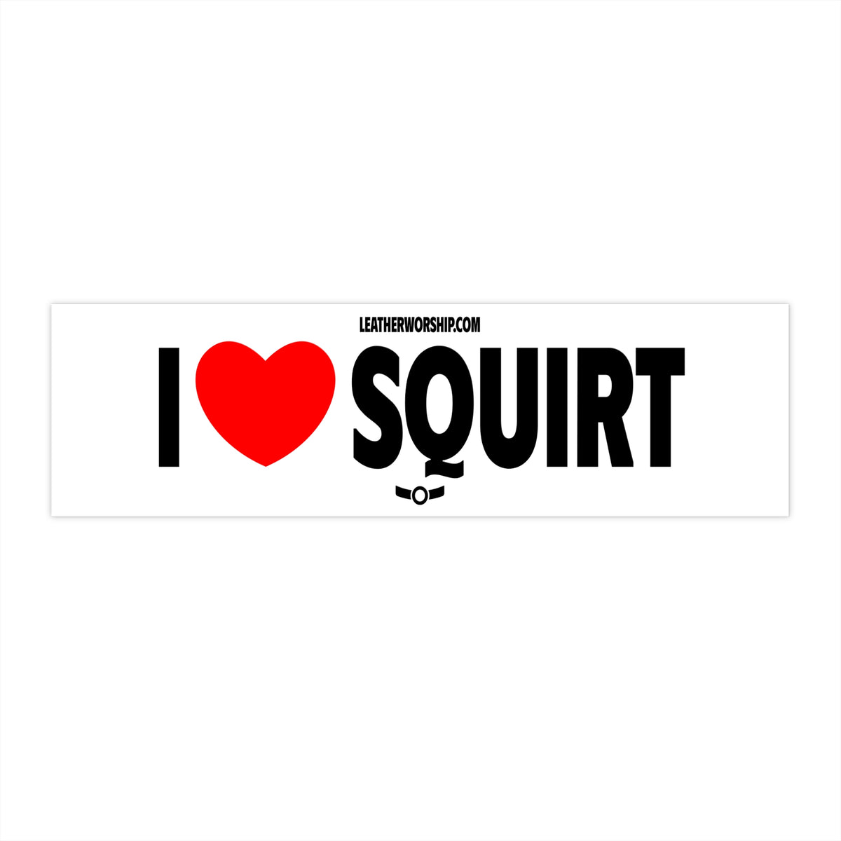 I Heart Squirt Bumper Sticker